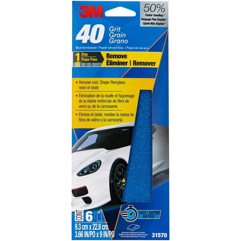 3M™ Blue Abrasive Sandpaper - Image 2