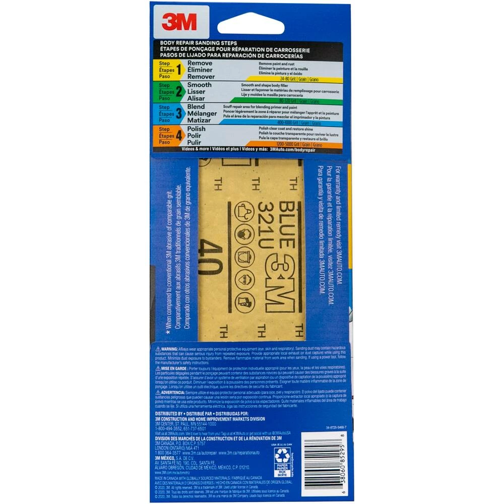 3M™ Blue Abrasive Sandpaper - Image 4