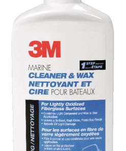3M Marine Cleaner & Wax 1 Step Process, 473-ml