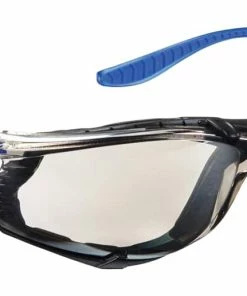 3M™ 47200H1-DC Foam Gasket Anti-Fog Anti-Scratch Mirror Lens Safety Glasses, Blue