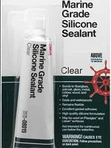 3M Marine Grade Silicone Sealant, Clear, 88-ml