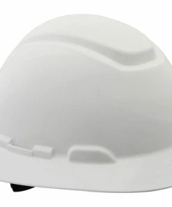 3M™ CHH-FB-R-W6-PS Full-Brim Non-Vented Hard Hat With Ratchet Adjustment, White