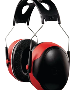 3M™ Pro-Grade NRR 30dB Earmuffs, Red/Black