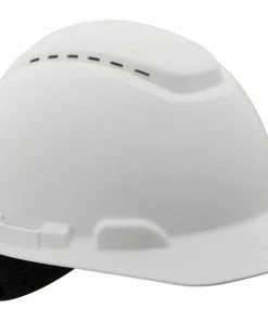 3M™ CHH-V-R-W6-PS Vented Hard Hat With Ratchet Adjustment, White