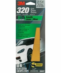 3M Auto Sandpaper, 6-pk