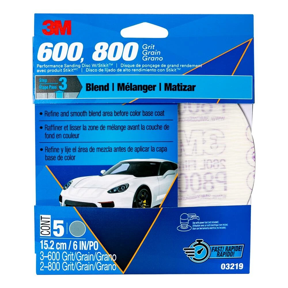 3M Sanding Disc, 6-in - Image 2