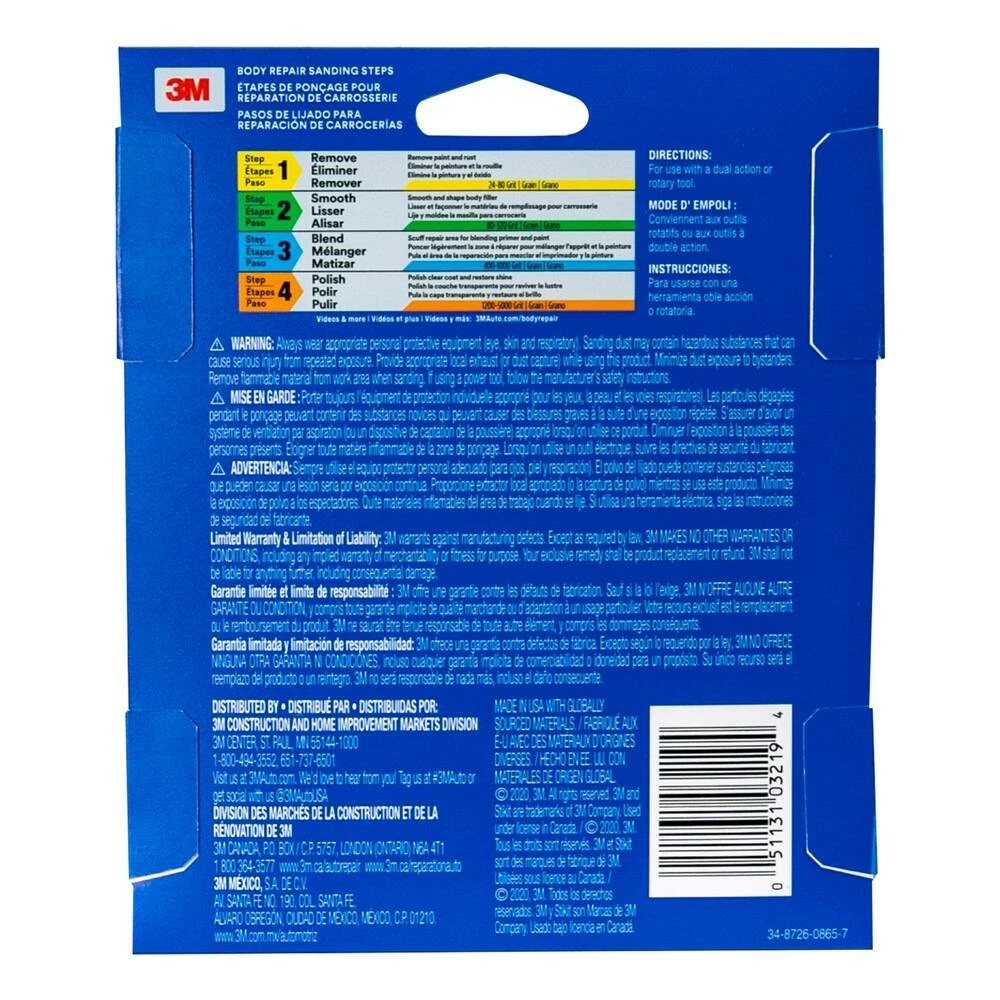 3M Sanding Disc, 6-in - Image 4