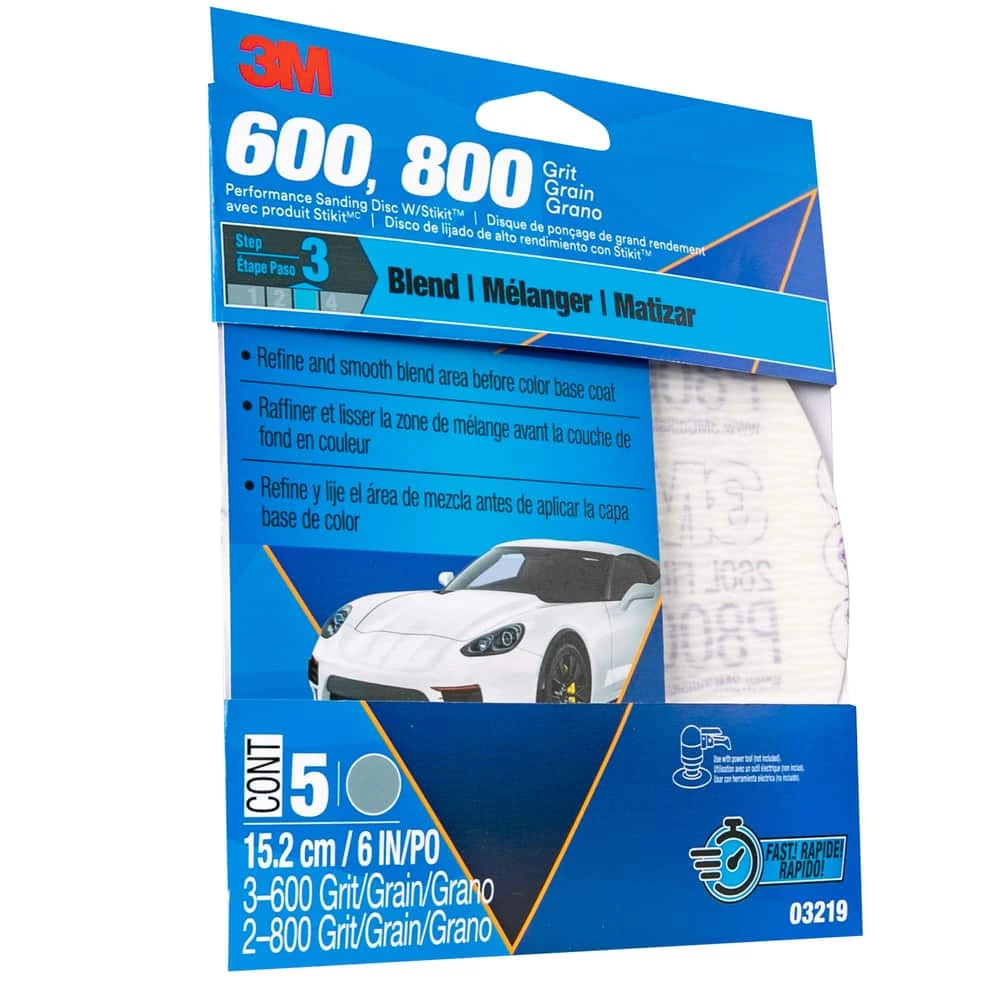 3M Sanding Disc, 6-in