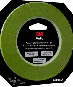 3M Automotive Performance Masking Tape, 6-mm X 55-m