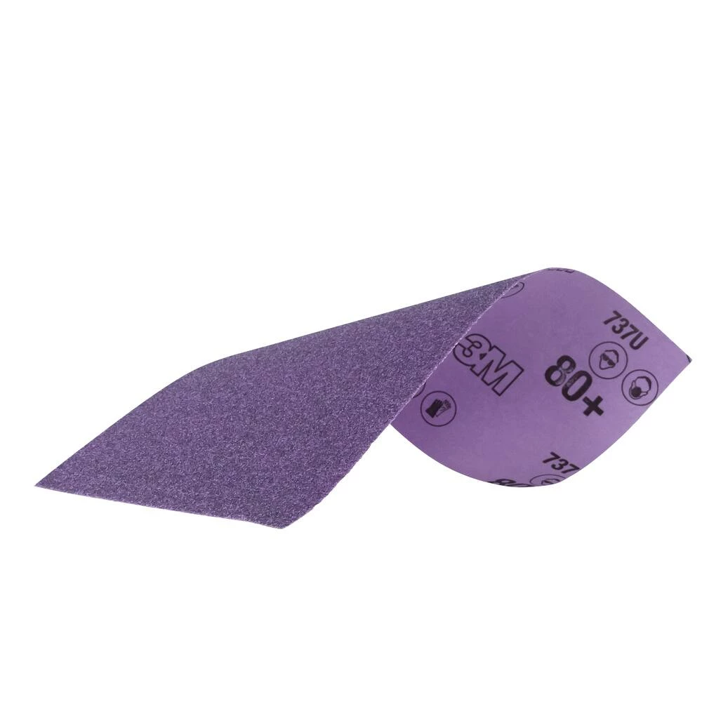 3M Precision Shaped Grain Sandpaper, 3-2/3-in X 9-in - Image 3