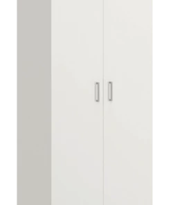 Sauder 2-Door Storage/Pantry Cabinet With Adjustable Shelves, White