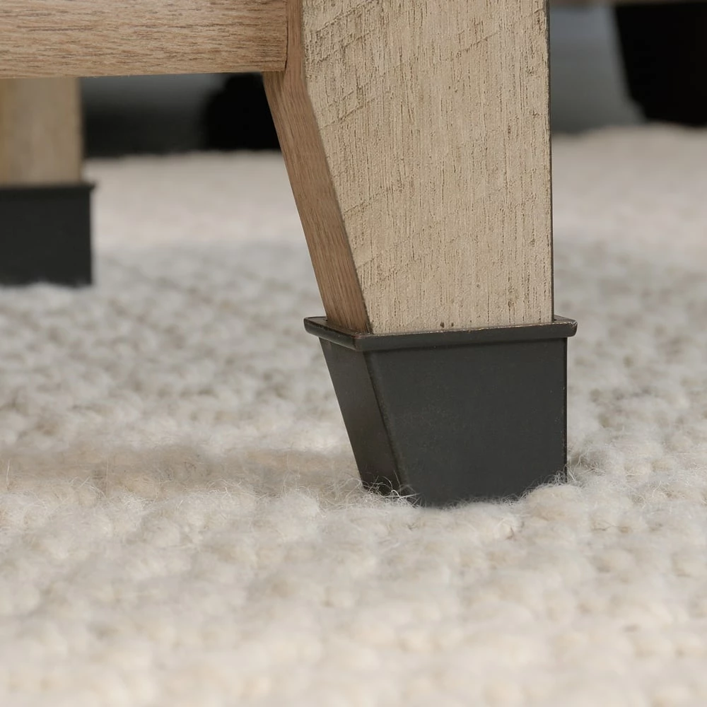 Sauder Carson Forge Lift Top Storage Coffee Table, Lintel Oak Finish - Image 8