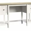 Sauder Cottage Road 2-Drawer Home Office Computer Desk With File Storage, Soft White