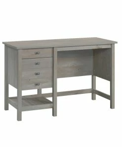 Sauder Cottage Road Single Pedestal Desk With Storage