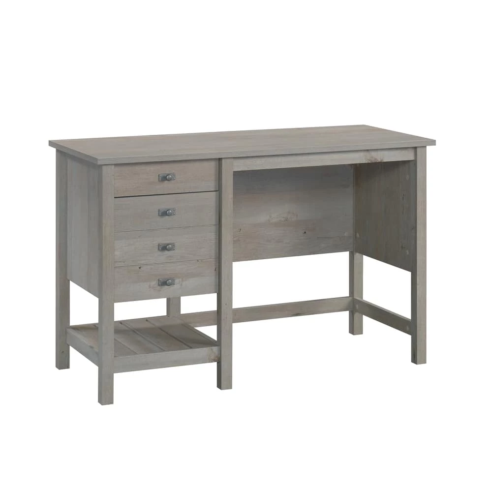 Sauder Cottage Road Single Pedestal Desk With Storage
