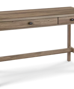 Sauder County Line 2-Drawer Home Office Writing Console Desk/Table, Salt Oak Finish
