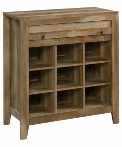 Sauder Dakota Pass Entryway Storage Cabinet With Charging Station, Craftsman Oak Finish