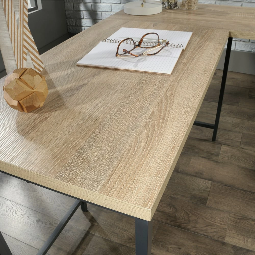 Sauder North Avenue Corner L-Shaped Home Office Computer Desk, Charter Oak Finish - Image 4