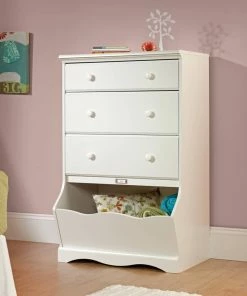 Sauder Pogo Dresser/Chest, Soft White