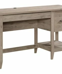 Sauder Summit Station Home Office Computer Desk With File Drawer, Laurel Oak Finish