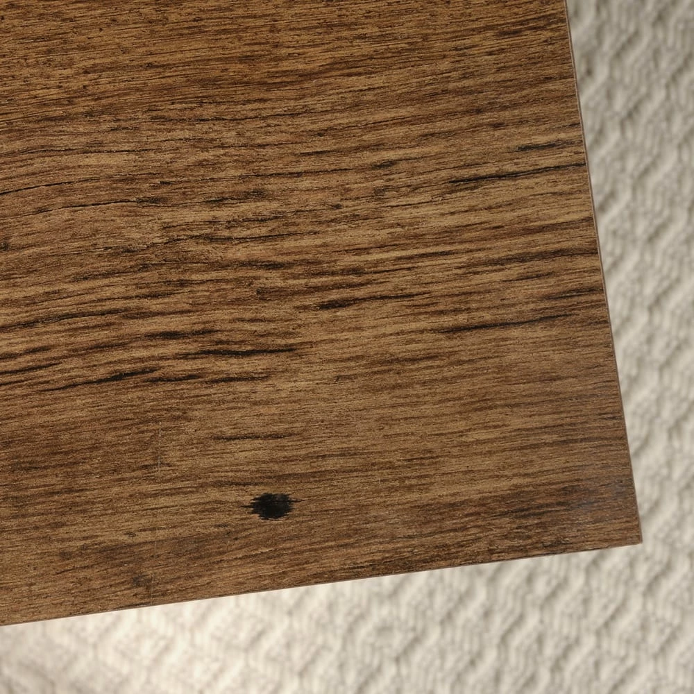 Sauder 4-Drawer Home Office Executive Trestle Desk With File Storage, Vintage Oak Finish - Image 5