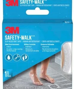 3M Slip Resist Tape, Clear, 1-in X 15-ft