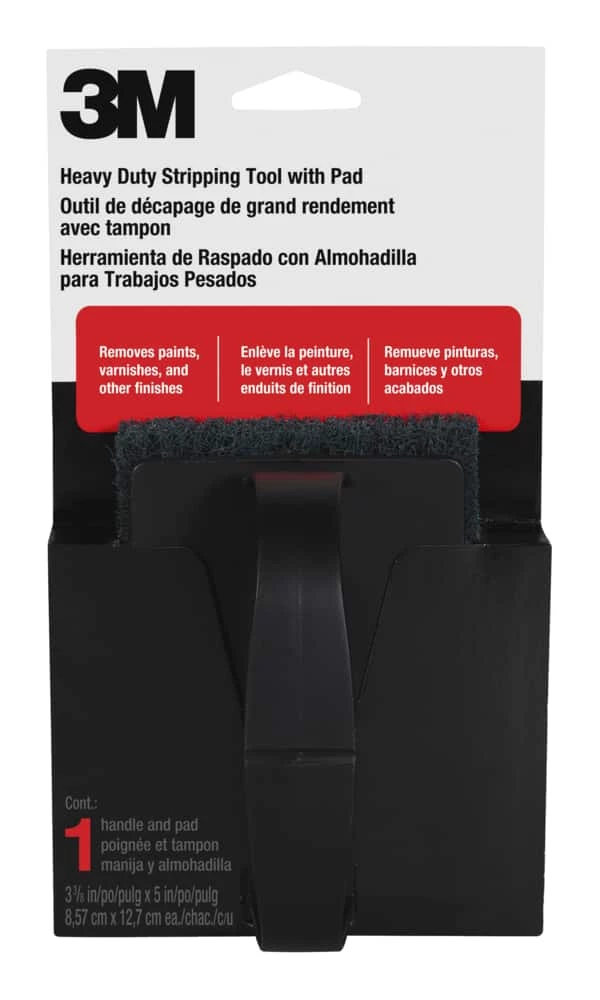 3M Heavy Duty Stripping Tool With Handle & Pad